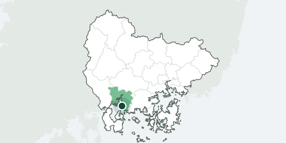 경남 사천시 모충 파크골프장 위치 지도