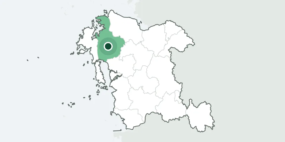 충남 서산시 서산파크골프장 위치 지도